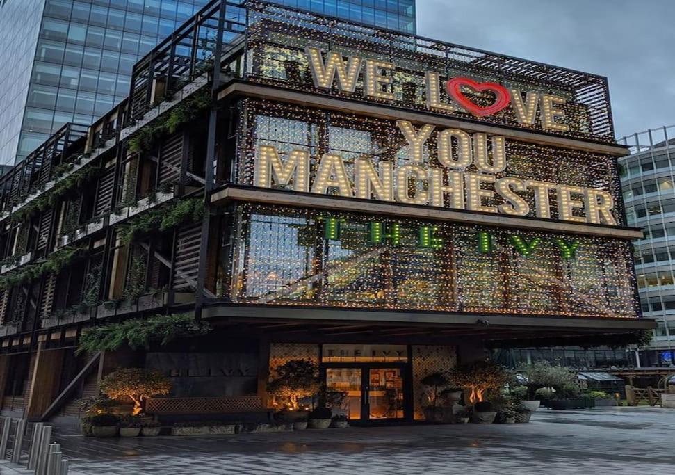 Central Manchester-1Br Apartment Free Parking-Cinema Room Eksteriør bilde