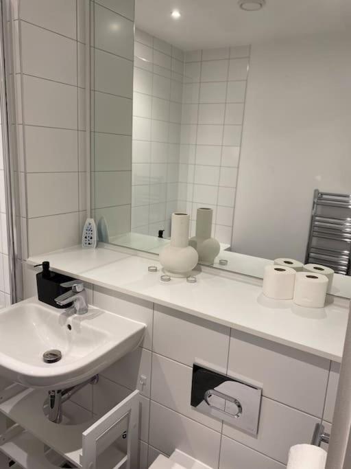 Central Manchester-1Br Apartment Free Parking-Cinema Room Eksteriør bilde